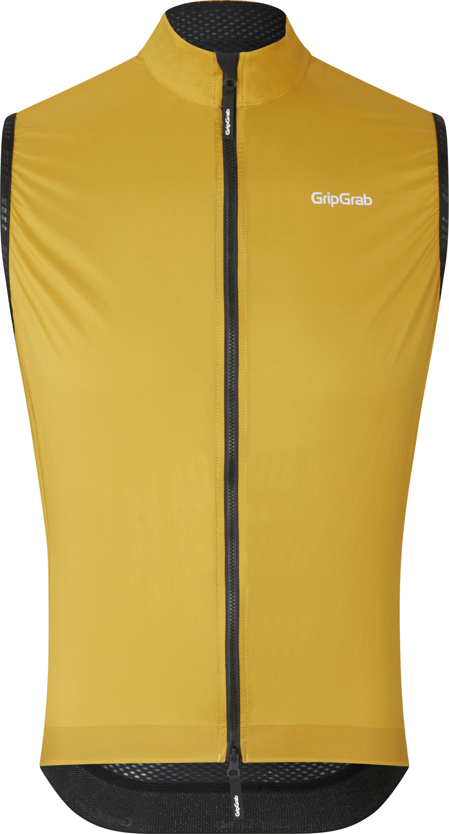 Gripgrab Men's WindBuster Windproof Lightweight Vest Mustard Yellow L, Mustard Yellow