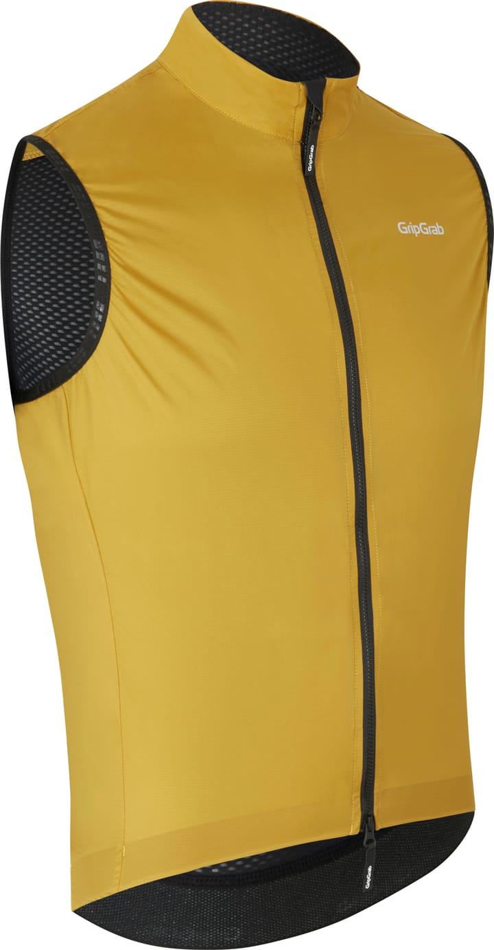 Men's WindBuster Windproof Lightweight Vest Mustard Yellow Gripgrab