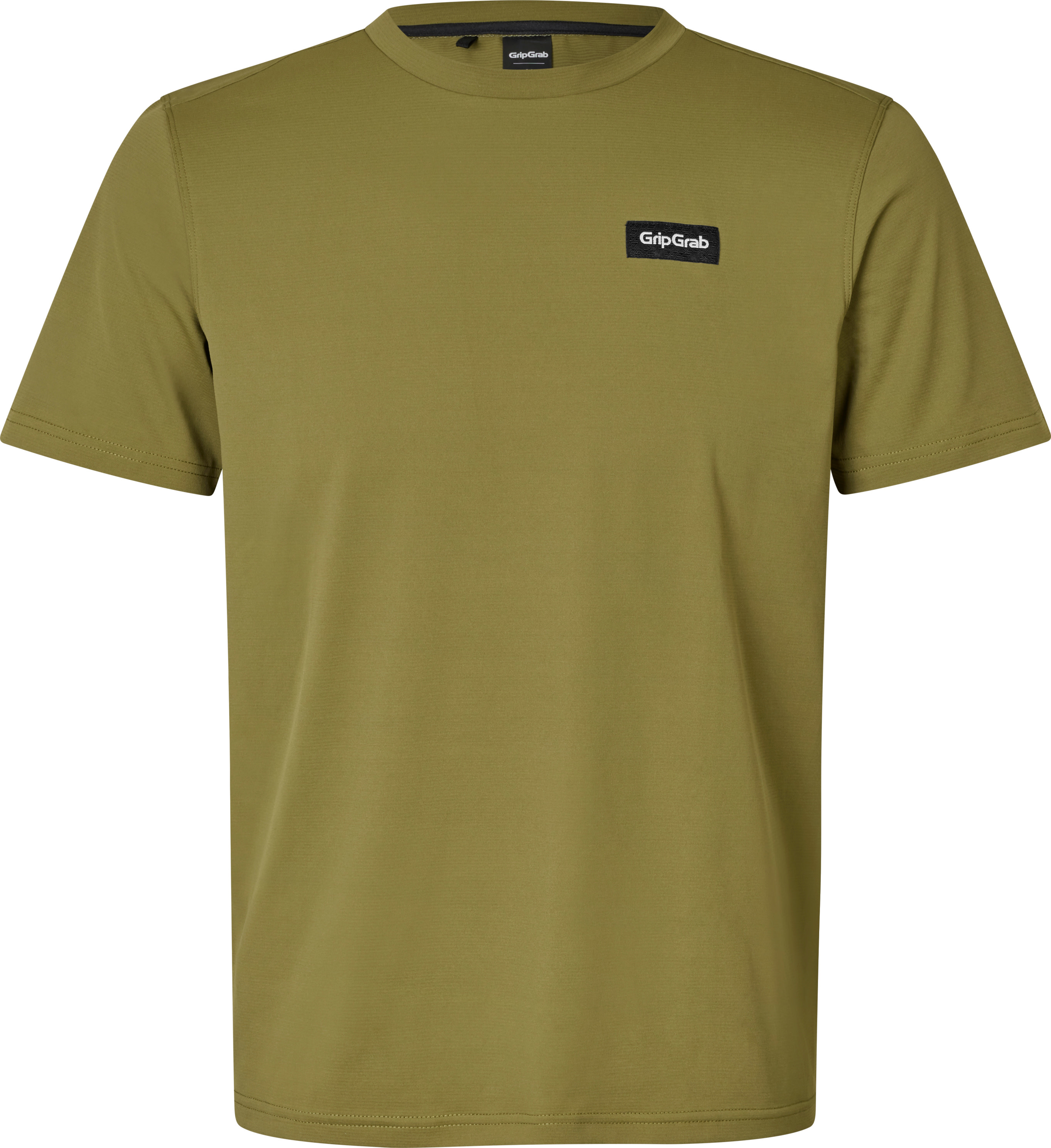 Gripgrab Men’s Flow Technical T-Shirt Olive Green