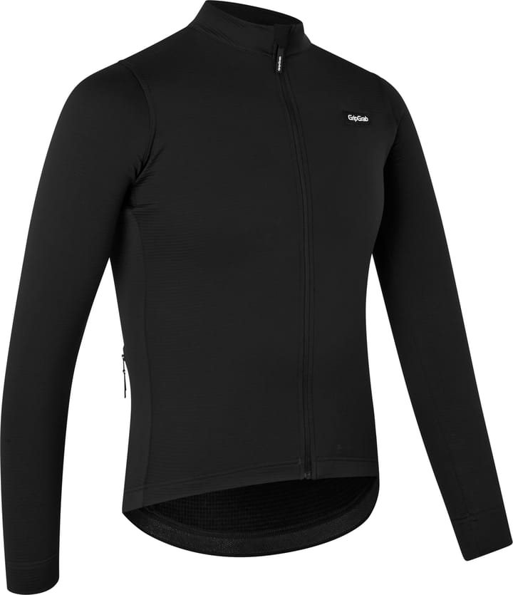Gripgrab Men's EXPLR Merinotech Thermal Long Sleeve Jersey Black Gripgrab
