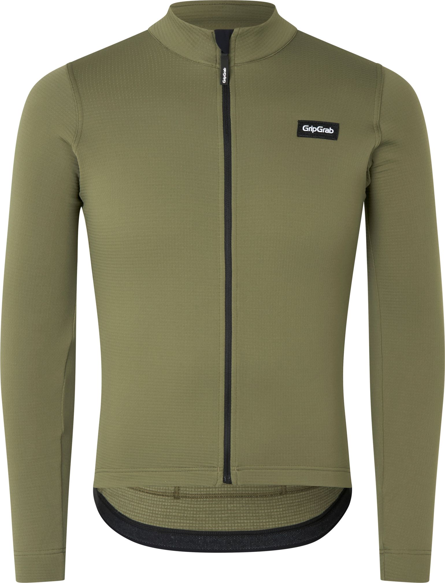 Gripgrab Men's EXPLR Merinotech Thermal Long Sleeve Jersey Olive Green