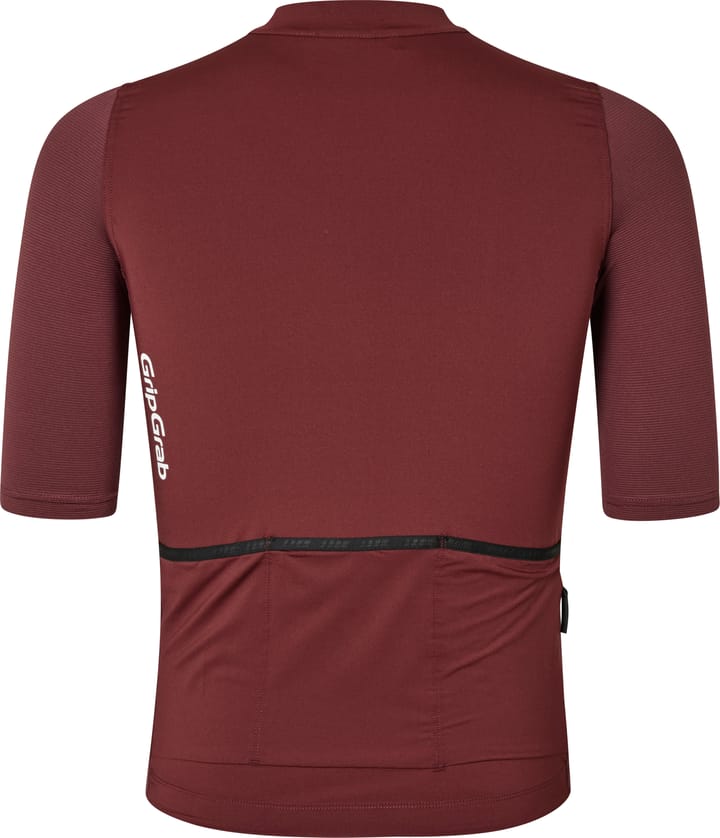 Gripgrab Men's Ride Short Sleeve Jersey Dark Red Gripgrab