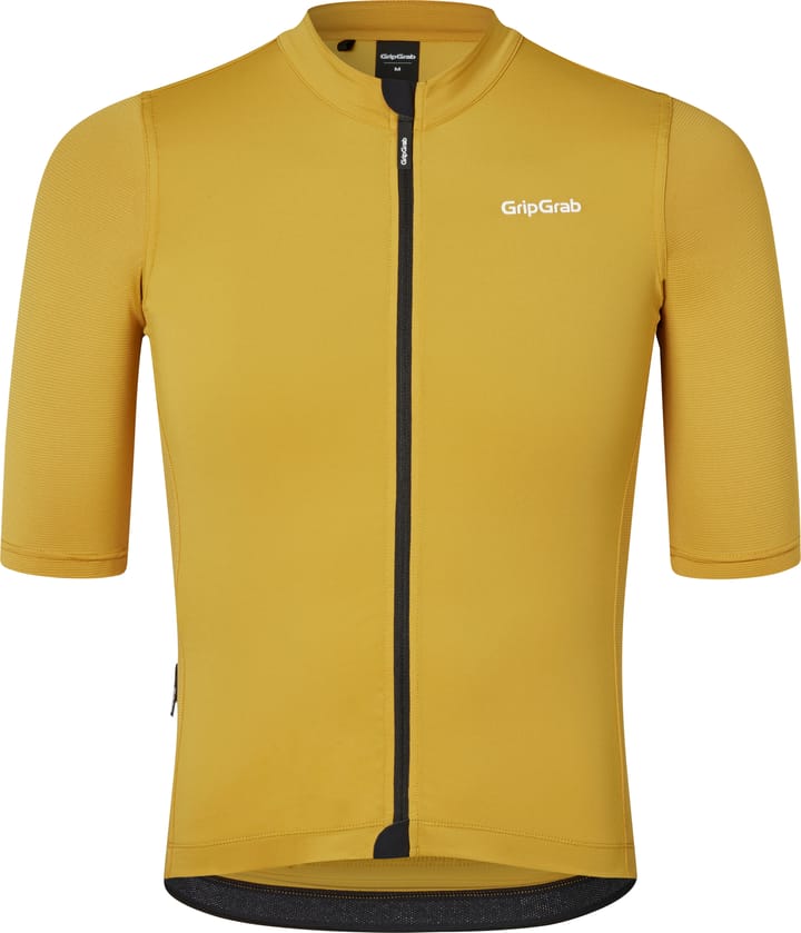 Gripgrab Men's Ride Short Sleeve Jersey Mustard Yellow Gripgrab