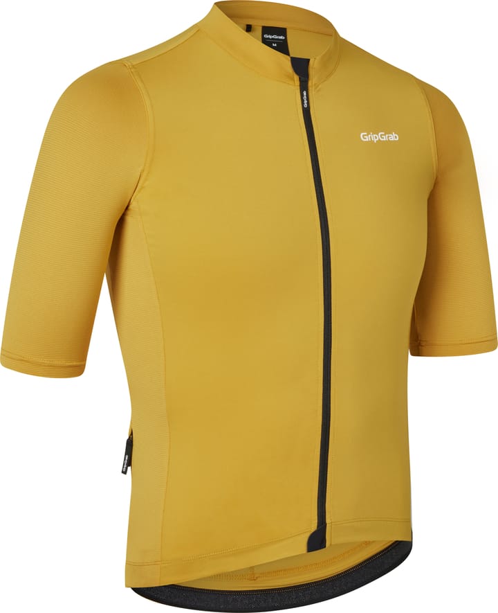 Gripgrab Men's Ride Short Sleeve Jersey Mustard Yellow Gripgrab