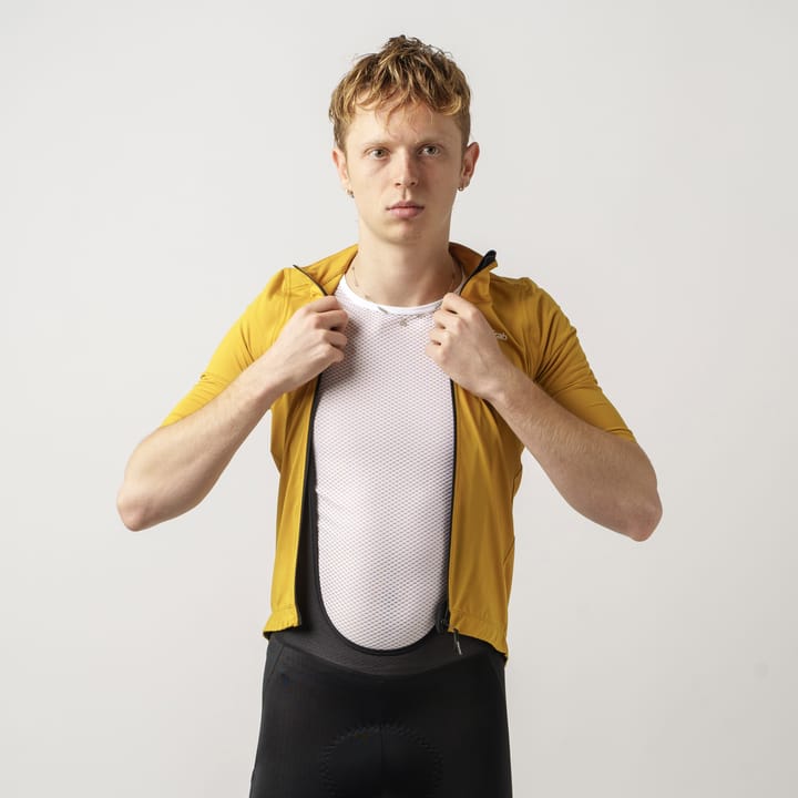 Gripgrab Men's Ride Short Sleeve Jersey Mustard Yellow Gripgrab