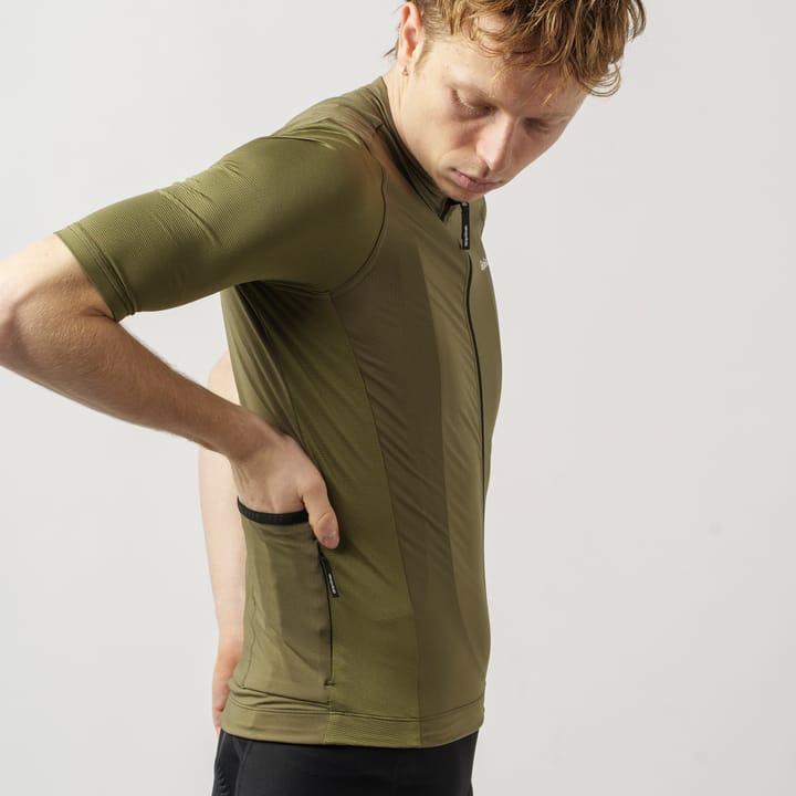 Gripgrab Men's Ride Short Sleeve Jersey Olive Green Gripgrab