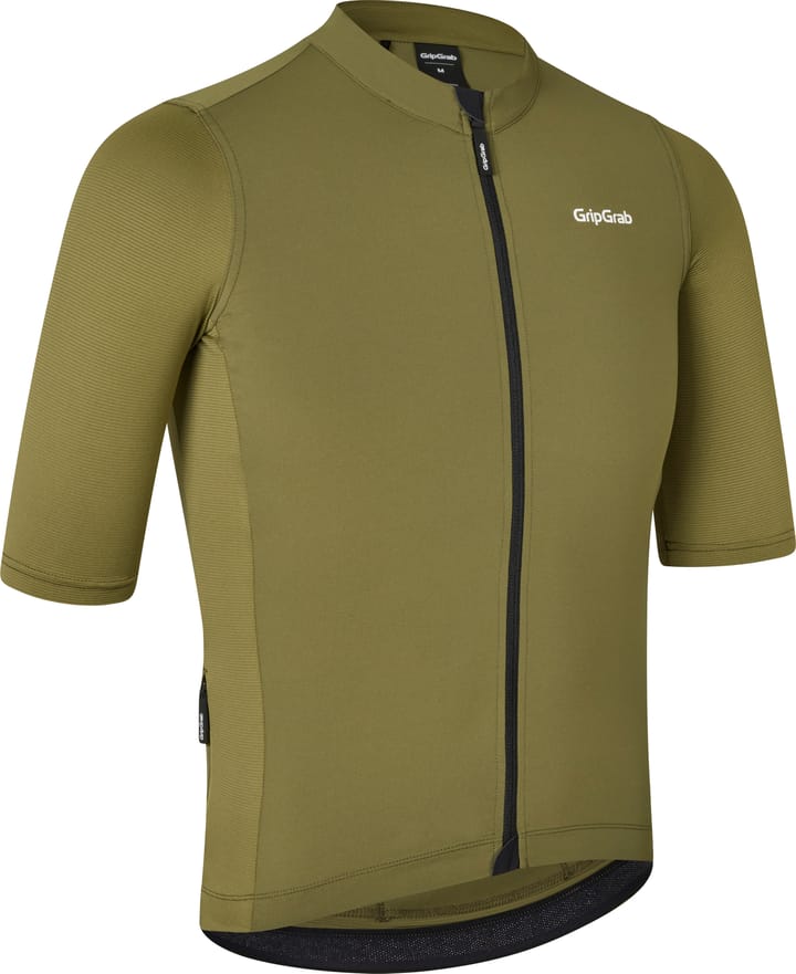 Gripgrab Men's Ride Short Sleeve Jersey Olive Green Gripgrab