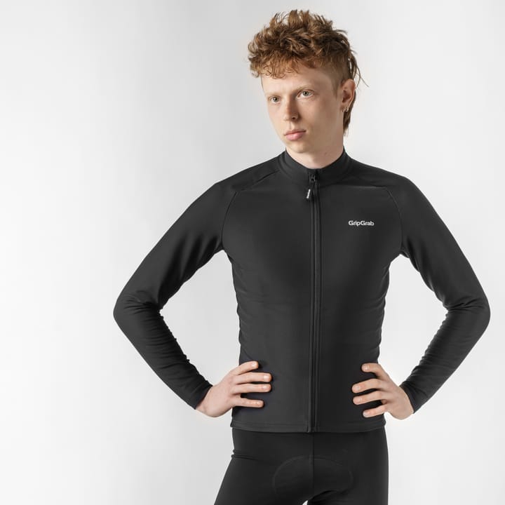 Gripgrab Men's PACR Thermal Long Sleeve Jersey Black Gripgrab