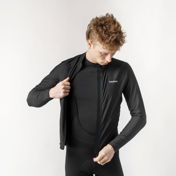 Gripgrab Men's PACR Thermal Long Sleeve Jersey Black Gripgrab