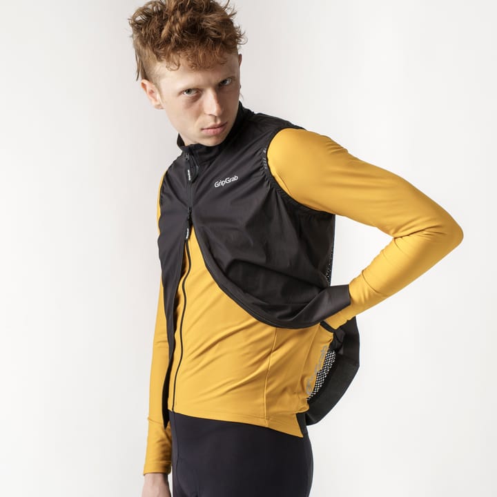 Gripgrab Men's PACR Windproof Lightweight Vest Black Gripgrab