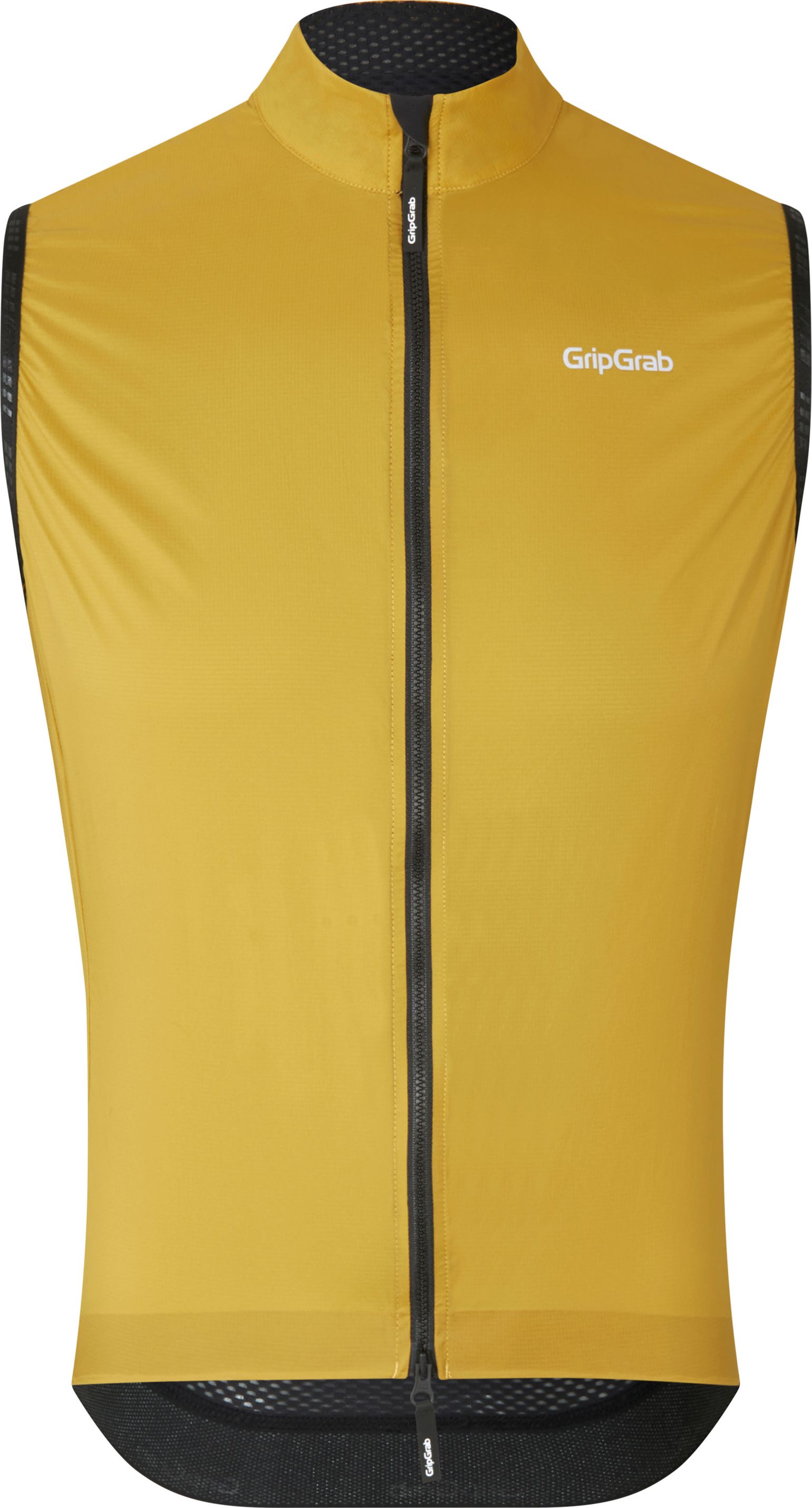 Gripgrab Men's PACR Windproof Lightweight Vest Mustard Yellow