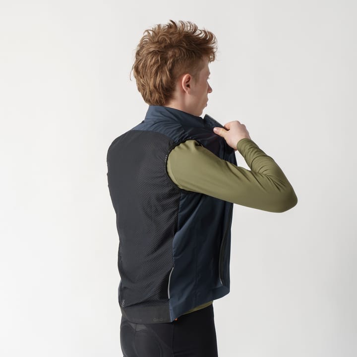 Gripgrab Men's PACR Windproof Lightweight Vest Navy Blue Gripgrab