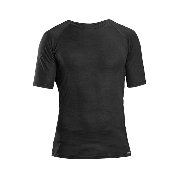 Gripgrab Merino Polyfibre Short Sleeve Base Layer Black Gripgrab