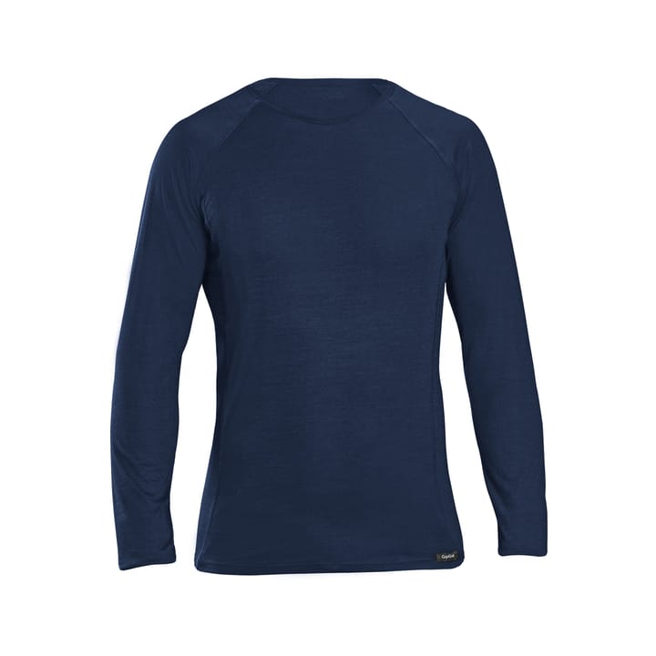 Gripgrab Merino Polyfibre Long Sleeve Base Layer Navy Gripgrab