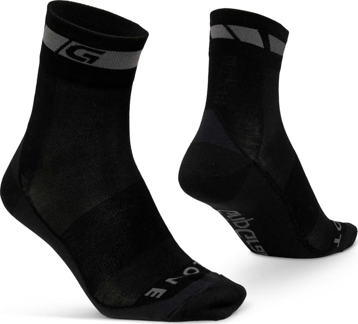 Merino Regular Cut Sock Black Gripgrab