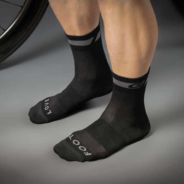 Gripgrab Merino Regular Cut Sock Black Gripgrab