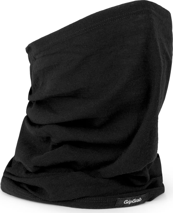 Multifunctional Merino Neck Warmer Black Gripgrab