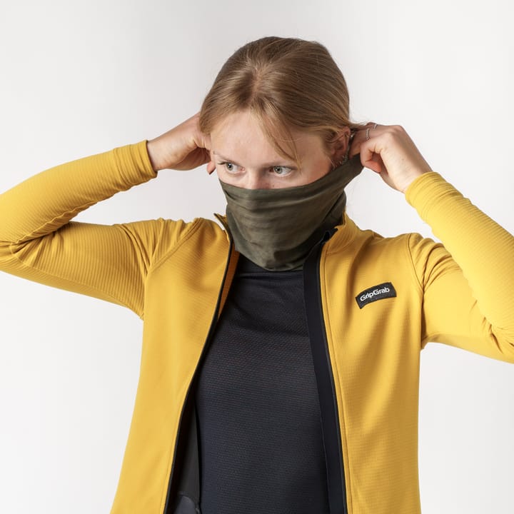 Gripgrab Multifunctional Neck Warmer Olive Green Gripgrab
