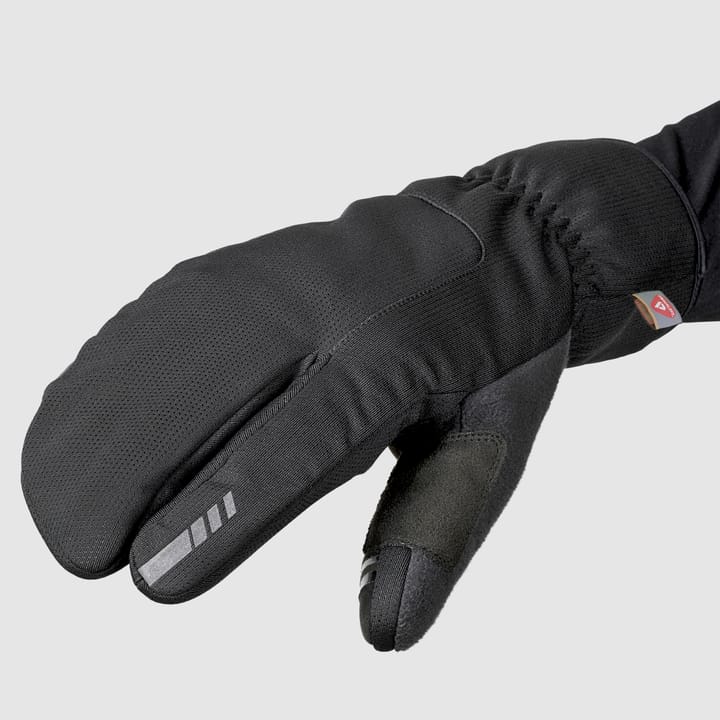 Gripgrab Nordic 2 Windproof Deep Winter Lobster Gloves Black Gripgrab