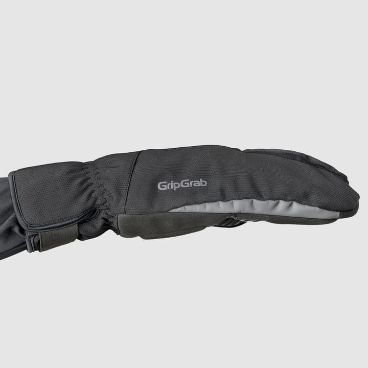 Gripgrab Nordic 2 Windproof Deep Winter Lobster Gloves Black Gripgrab
