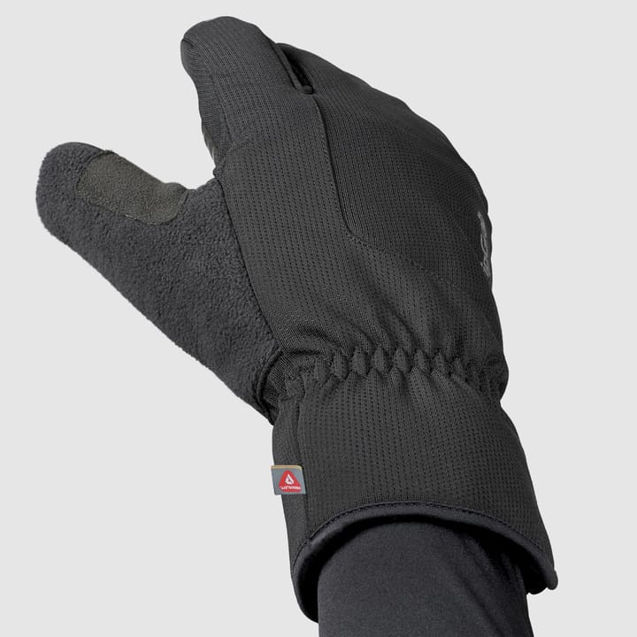 Gripgrab Nordic 2 Windproof Deep Winter Lobster Gloves Black Gripgrab