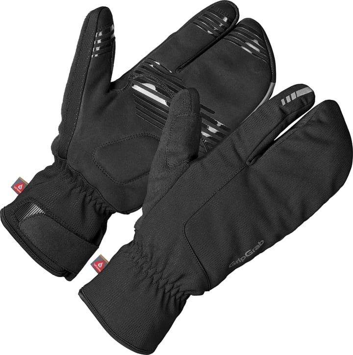 Nordic 2 Windproof Deep Winter Lobster Gloves Black Gripgrab