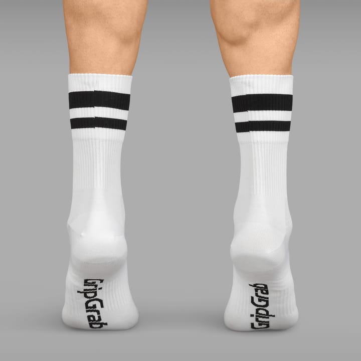 Original Stripes Crew Socks White Gripgrab