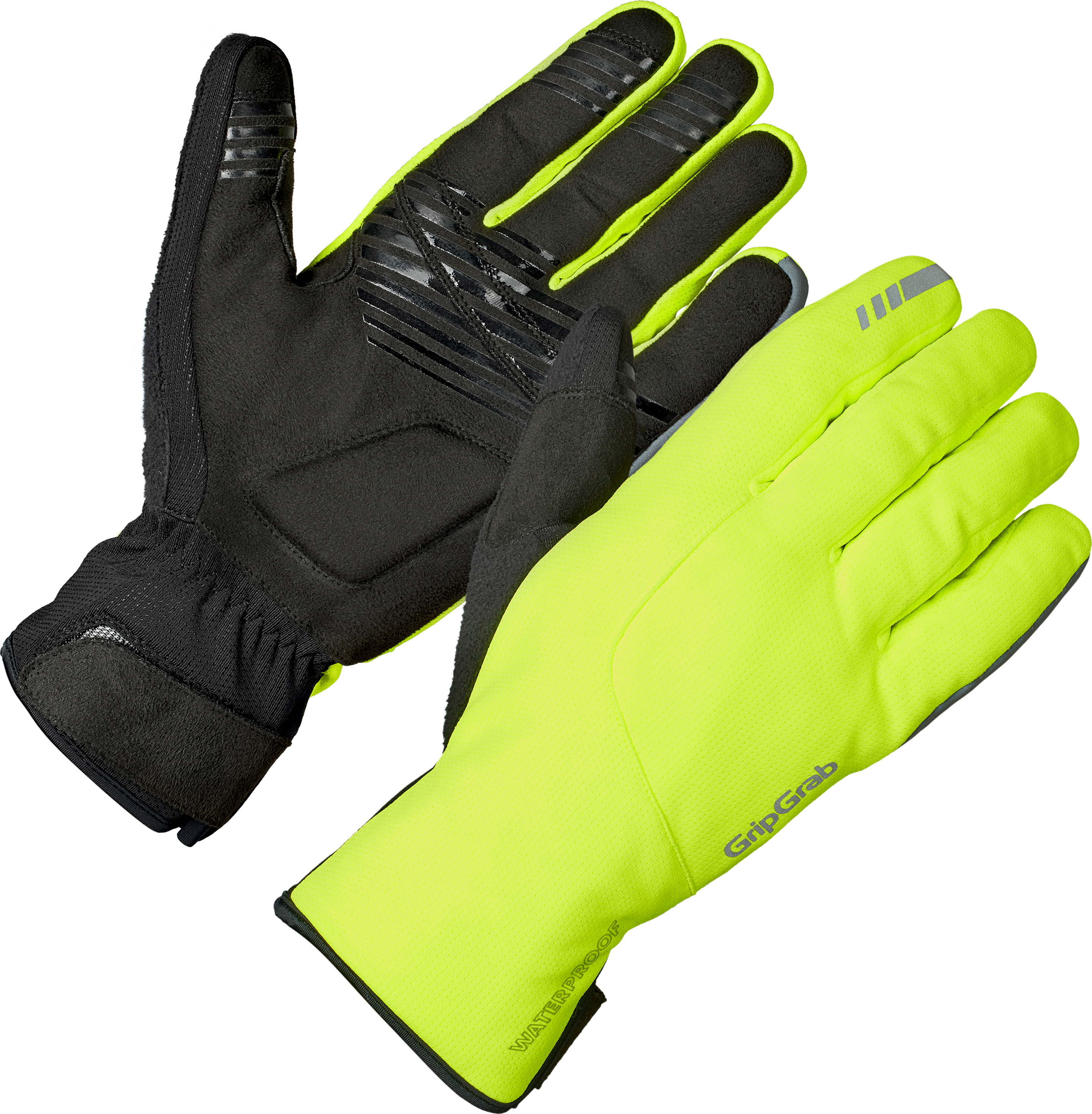 Polaris 2 Waterproof Winter Gloves Yellow Hi-Vis