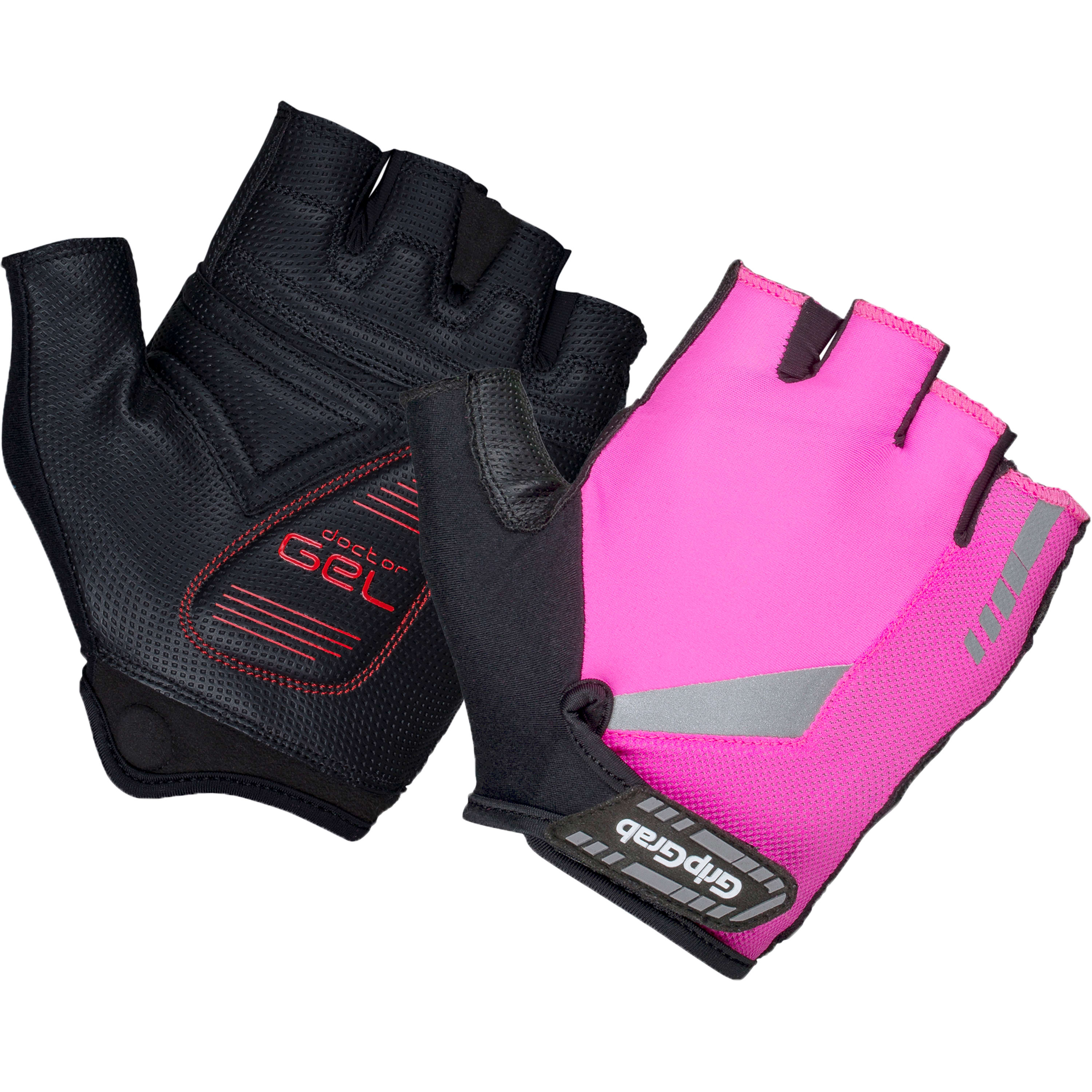 ProGel Hi-Vis Padded Gloves Pink Hi-Vis