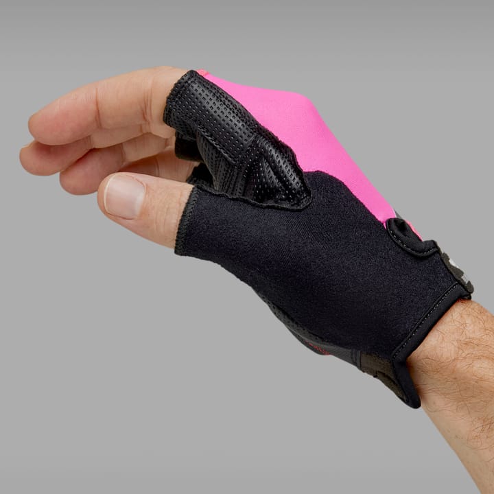 ProGel Hi-Vis Padded Gloves Pink Hi-Vis Gripgrab
