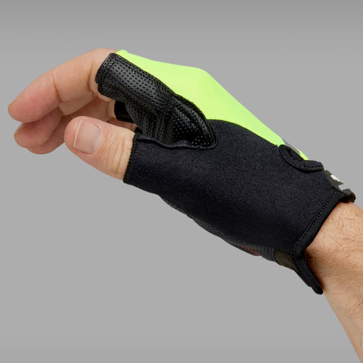 ProGel Hi-Vis Padded Gloves Fluo Yellow Gripgrab