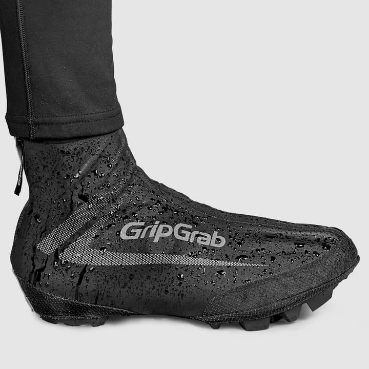 RaceAqua X Waterproof MTB/CX Shoe Cover Black Gripgrab