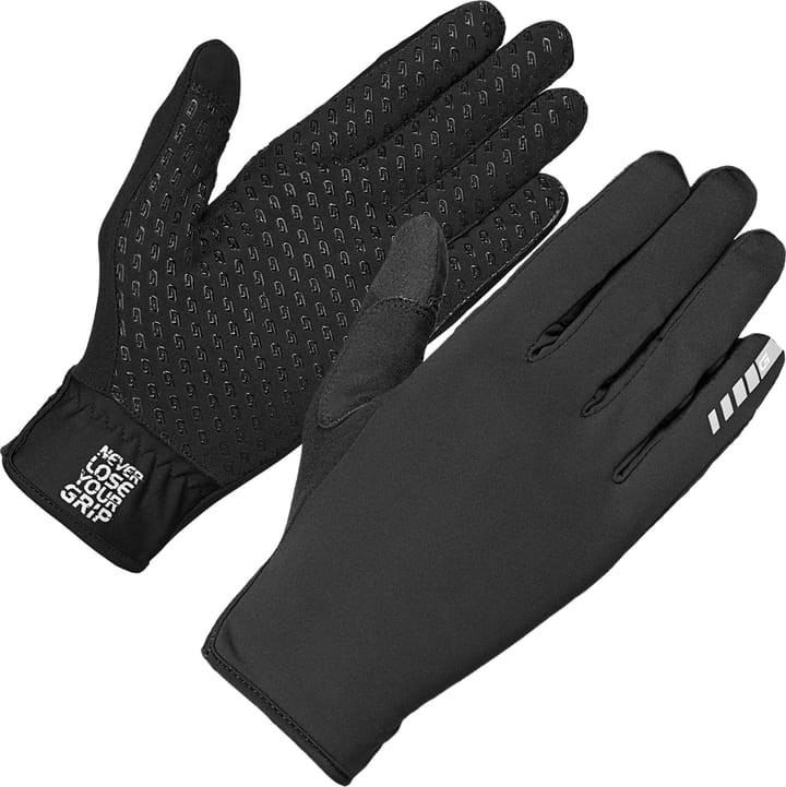 Raptor Windproof Lightweight Full Finger Glove Black Gripgrab