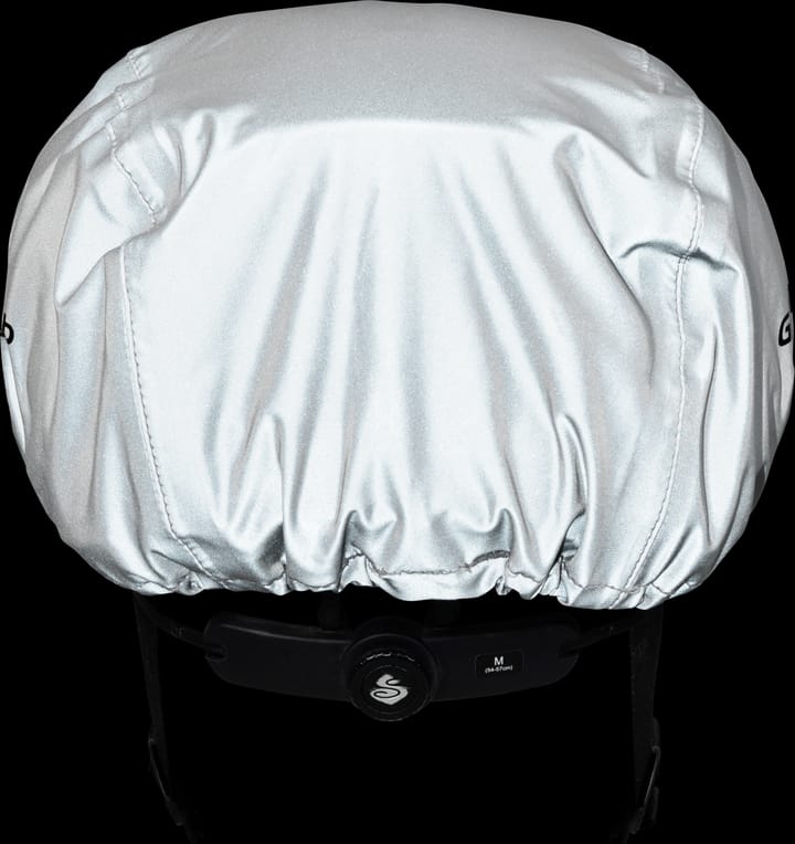 Gripgrab Reflective Helmet Cover Grey Gripgrab