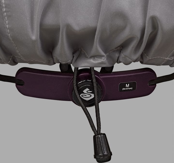 Gripgrab Reflective Helmet Cover Grey Gripgrab