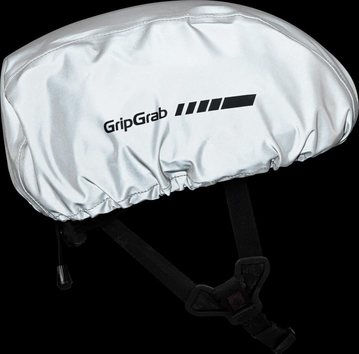 Gripgrab Reflective Helmet Cover Grey Gripgrab