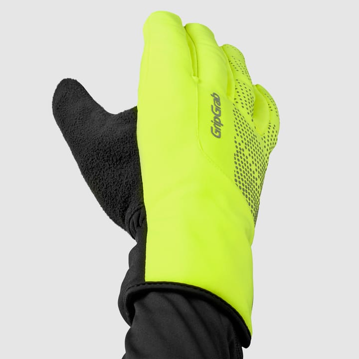 Gripgrab Ride Hi-Vis Waterproof Winter Glove Yellow Hi-vis Gripgrab