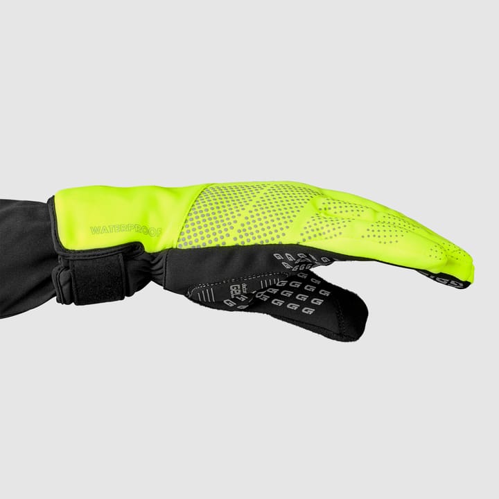 Gripgrab Ride Hi-Vis Waterproof Winter Glove Yellow Hi-vis Gripgrab