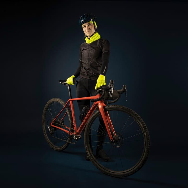 Gripgrab Ride Hi-Vis Windproof Midseason Glove Yellow Hi-vis Gripgrab