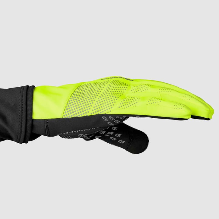 Gripgrab Ride Hi-Vis Windproof Midseason Glove Yellow Hi-vis Gripgrab