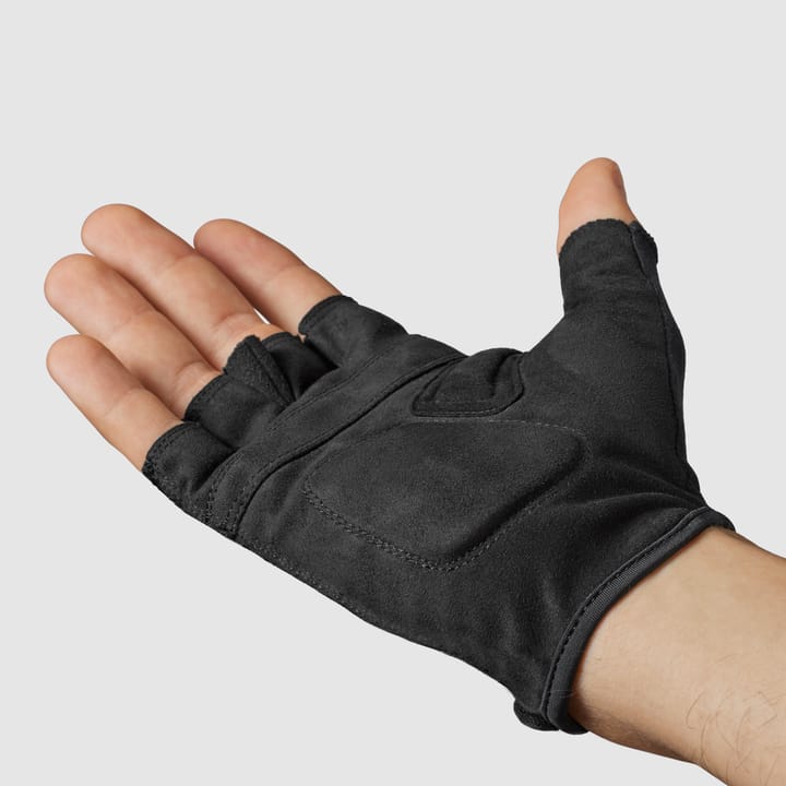 Gripgrab Ride RC Lite Padded Short Finger Summer Gloves Black Gripgrab