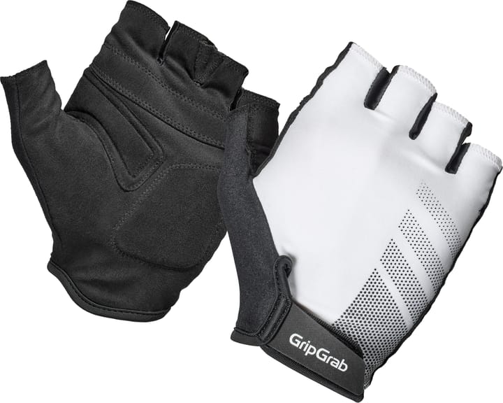 Gripgrab Ride RC Lite Padded Short Finger Summer Gloves White Gripgrab