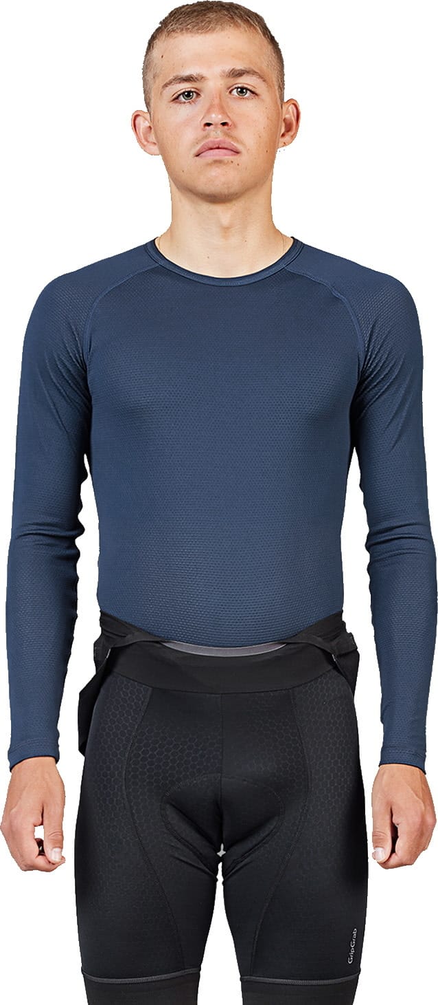 Gripgrab Ride Thermal Long Sleeve Base Layer Navy Gripgrab