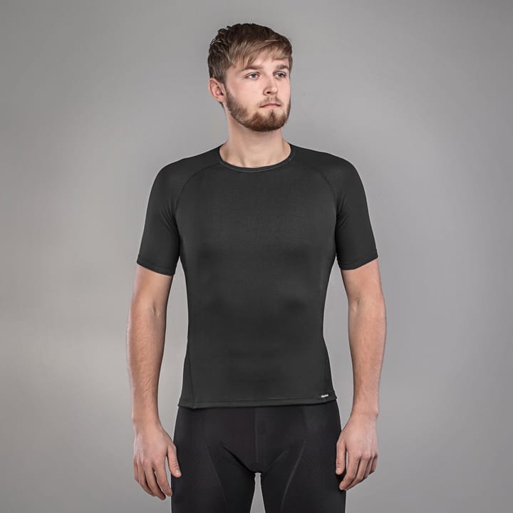 Men's Ride Thermal Short Sleeve Base Black Gripgrab