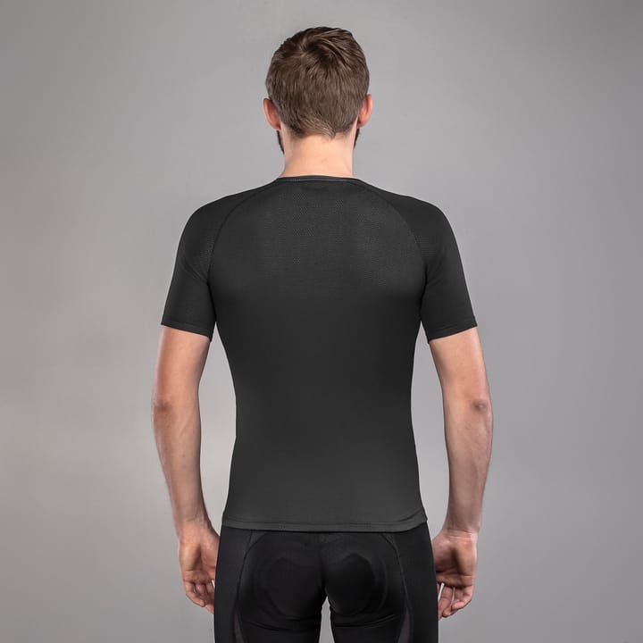 Men's Ride Thermal Short Sleeve Base Black Gripgrab