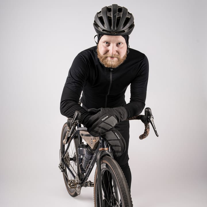 Gripgrab Ride Windproof Deep Winter Lobster Gloves Black Gripgrab