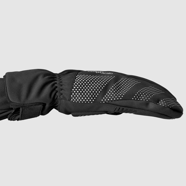 Ride Windproof Deep Winter Lobster Gloves Black Gripgrab