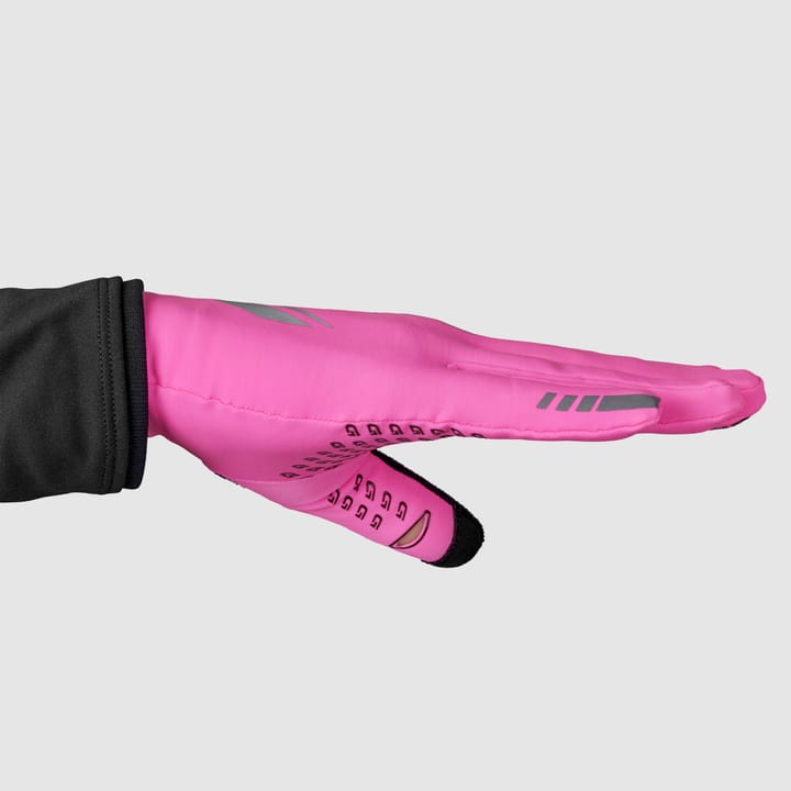 Running Expert Hi-Vis Touchscreen Winter Gloves Pink Hi-Vis Gripgrab