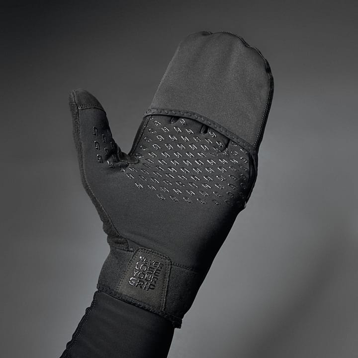 Running Thermo Windproof Touchscreen Gloves Black Gripgrab