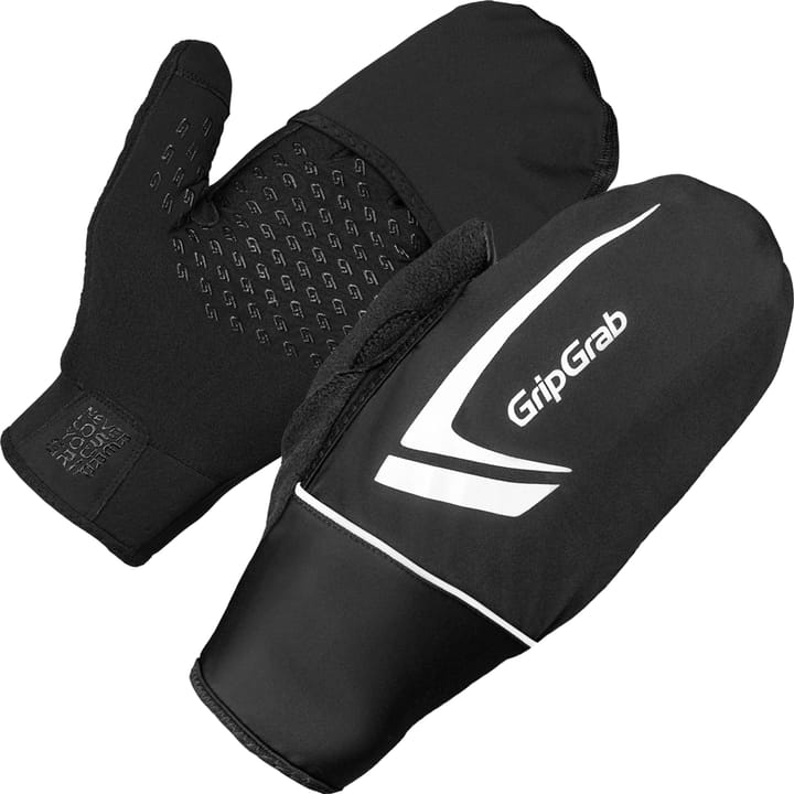 Running Thermo Windproof Touchscreen Gloves Black Gripgrab